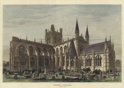 Kathedraal van Chester door Samuel Read