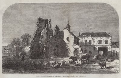 Hougoumont, op het slagveld van Waterloo door Samuel Read