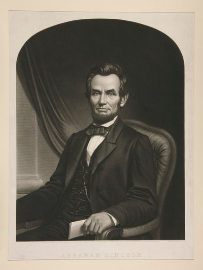 Abraham Lincoln door Samuel Sartain