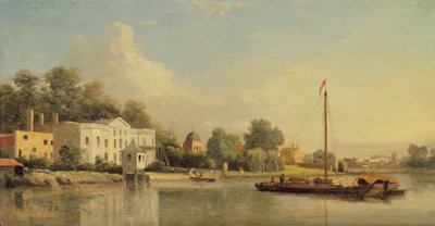 Villa van Alexander Pope, Twickenham door Samuel Scott