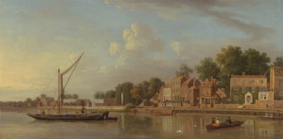 De Theems bij Twickenham door Samuel Scott