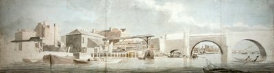Westminster Bridge, de Surrey Kant door Samuel Scott