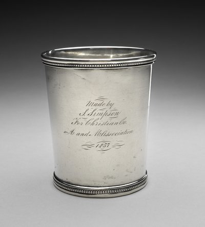 Beker, c. 1857 door Samuel Simpson