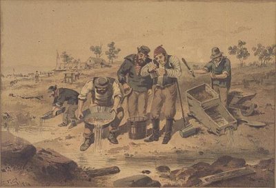 Goudzoeken door Samuel Thomas Gill