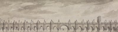 Londen Brug door Samuel Wale