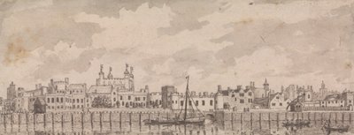 De Tower of London door Samuel Wale