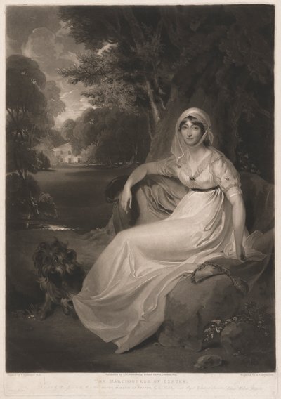 Markiezin van Exeter door Samuel William Reynolds