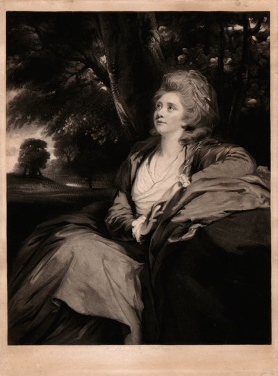 Mary Gravin Harcourt door Samuel William Reynolds