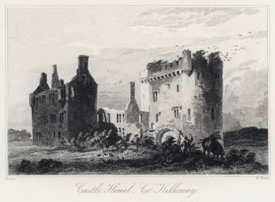 Kasteel Howel, Co Kilkenny door Samuel after Austin