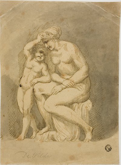 Venus en Cupido door Samuel de Wilde