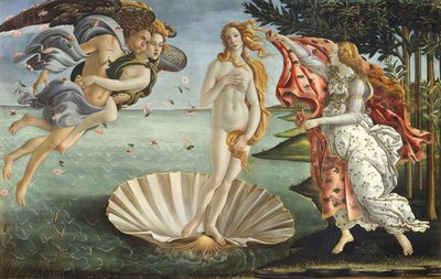 De Geboorte van Venus, c.1485 door Sandro (1444/5 1510) Botticelli