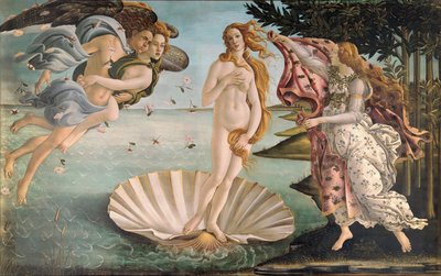 De Geboorte van Venus door Sandro Botticelli