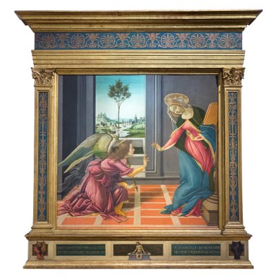 Annunciatie door Sandro Botticelli