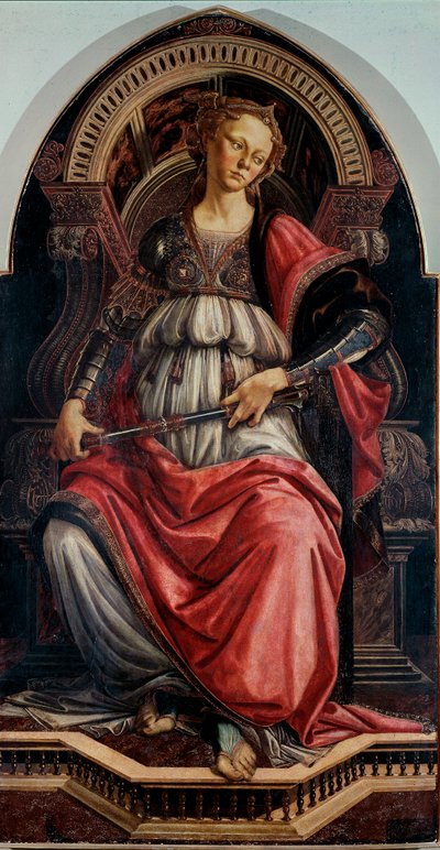 Kracht Allegorie door Sandro Botticelli