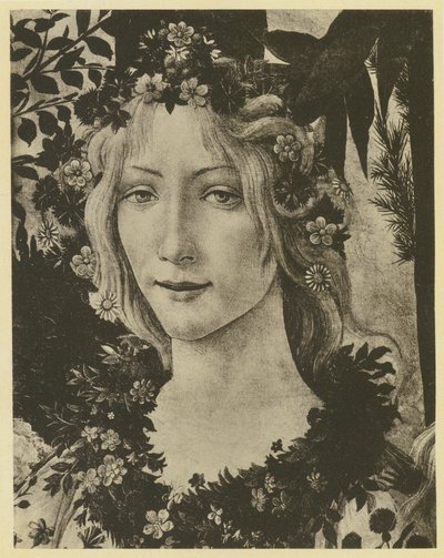 Botticelli: Lente (detail) door Sandro (after) Botticelli