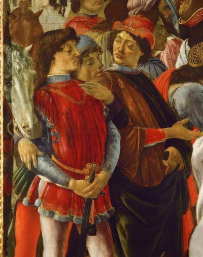 De Aanbidding der Koningen door Sandro Botticelli