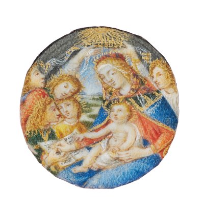 Madonna van de Magnificat, Florence, laat 15e - begin 16e eeuw door Sandro Botticelli