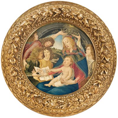 Madonna van de Magnificat, kring van Ricciardo Meacci door Sandro Botticelli