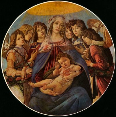 Madonna van de Granaatappel, ca. 1487, 1937 door Sandro Botticelli