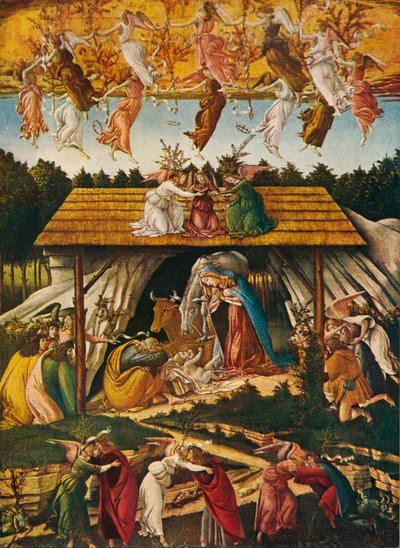 Mystieke Geboorte, 1500, 1909 door Sandro Botticelli