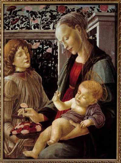 De Maagd en het Kind Jezus door Sandro Botticelli