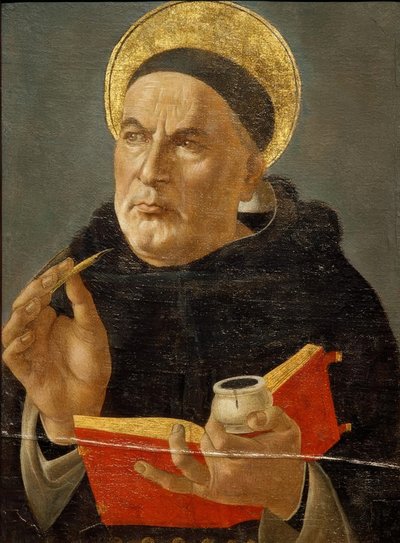 Thomas van Aquino door Sandro Botticelli