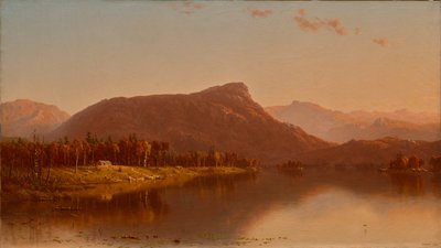 Een Huis in de Wildernis door Sanford Robinson Gifford