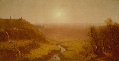 Tivoli, 1870 door Sanford Robinson Gifford