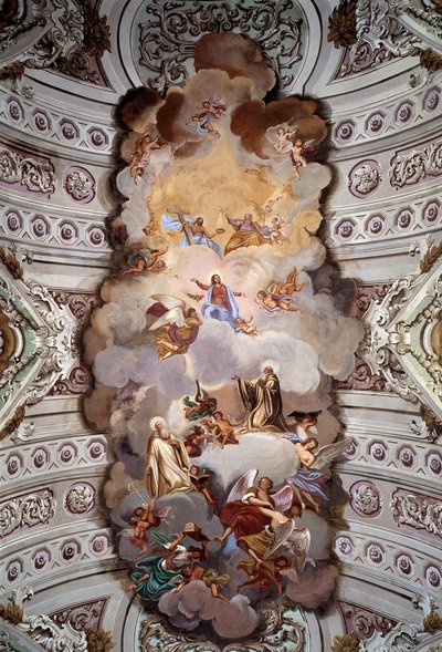 De glorie van Sint Romuald door Sante Pacini
