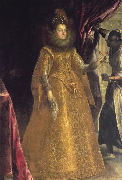 Portret van Giulia, vrouw van Cesare D