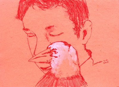 Zachte vogelfluistering door Santhosh ch