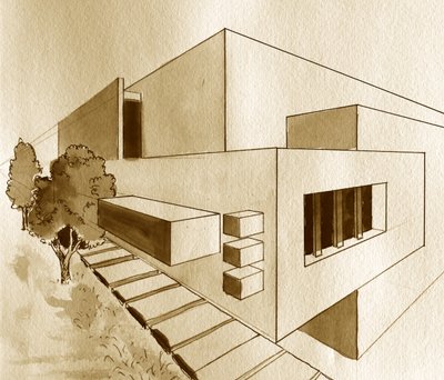 Modern huisontwerp door Santhosh ch