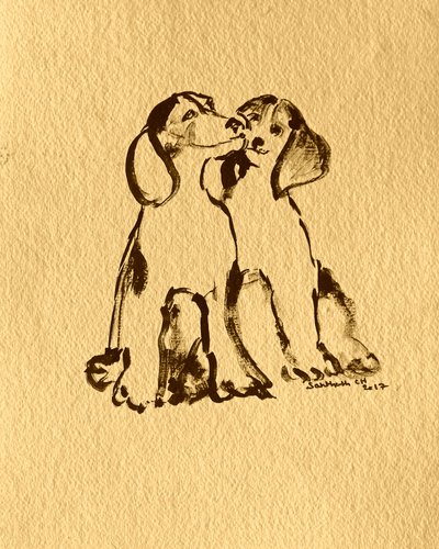 Puppyliefde door Santhosh ch