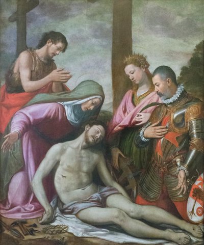 De kruisafneming van Christus door Santi di Tito