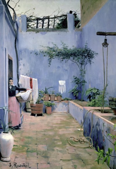Patio Interieur door Santiago Rusinol i Prats