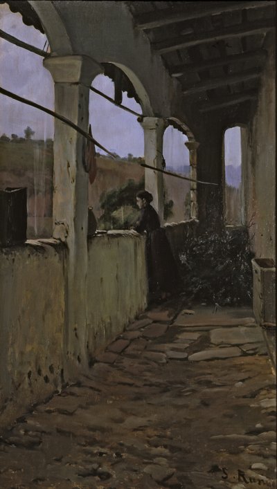 Regenachtige middag door Santiago Rusinol i Prats
