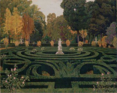 De oude faun door Santiago Rusiñol