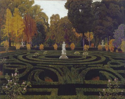 Oude Faun door Santiago Rusiñol