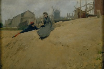 Op campagne door Santiago Rusiñol