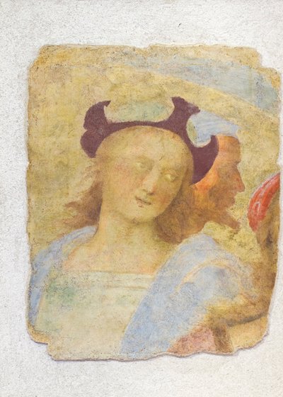 Jonge man door Sanzio of Urbino (attr. to) Raphael