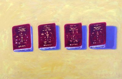 Vier paspoorten door Sara Hayward
