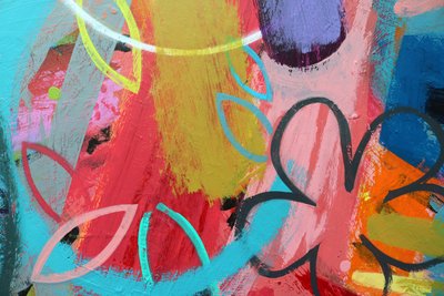 abstract 16 door Sara Hayward