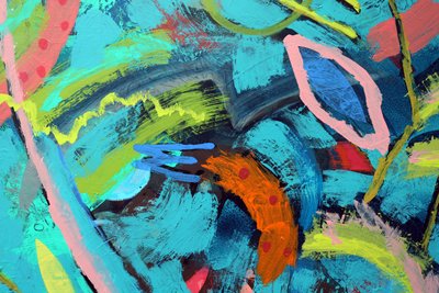 abstract 18 door Sara Hayward