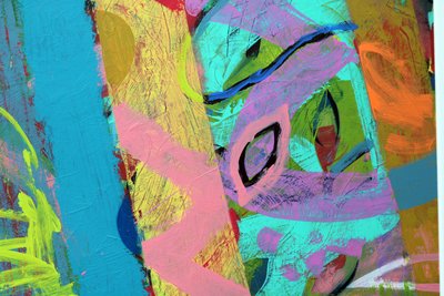 abstract 3 door Sara Hayward
