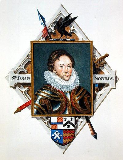 Portret van Kapitein Sir John Norris uit 