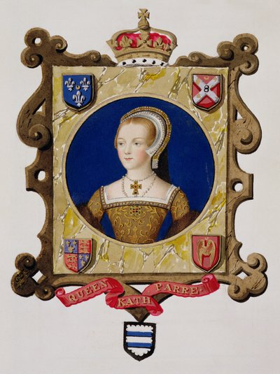 Portret van Catherine Parr (1512-48) 6e Koningin van Hendrik VIII als Jonge Vrouw uit 