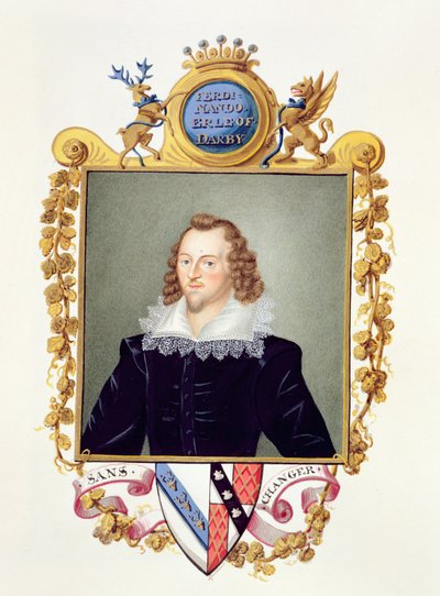 Portret van Ferdinando Stanley, 5e Graaf van Derby door Sarah Countess of Essex