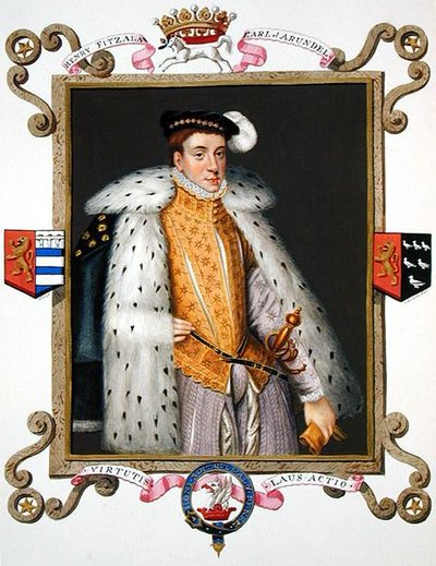 Portret van Henry Fitzalan (c.1511-80) 12e Graaf van Arundel uit 