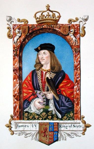 Portret van James IV van Schotland uit 