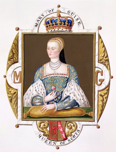 Portret van Mary of Guise (1515-60) koningin van Schotland uit 